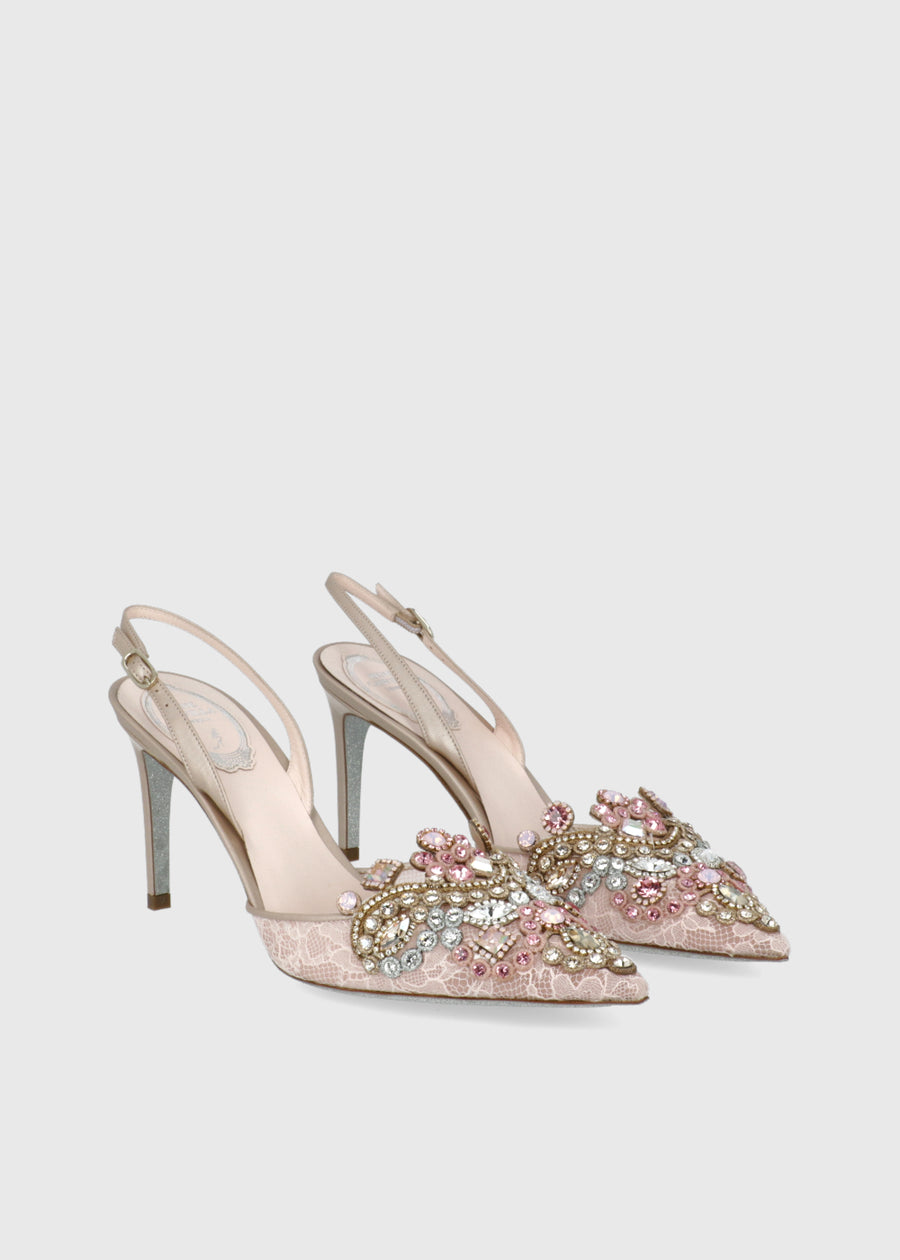 René Caovilla Zapatillas Slingbacks Veneziana RNC-11702