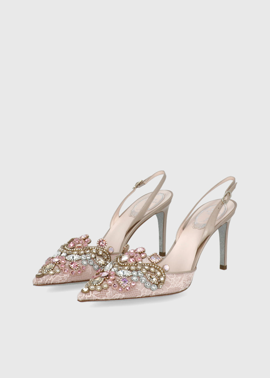 René Caovilla Zapatillas Slingbacks Veneziana RNC-11702