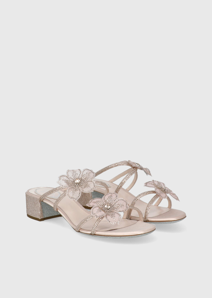 René Caovilla Sandalias Flower RNC-12474