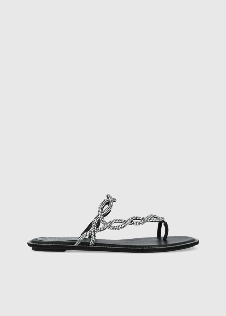 René Caovilla Sandalia Trenzada RNC-12482