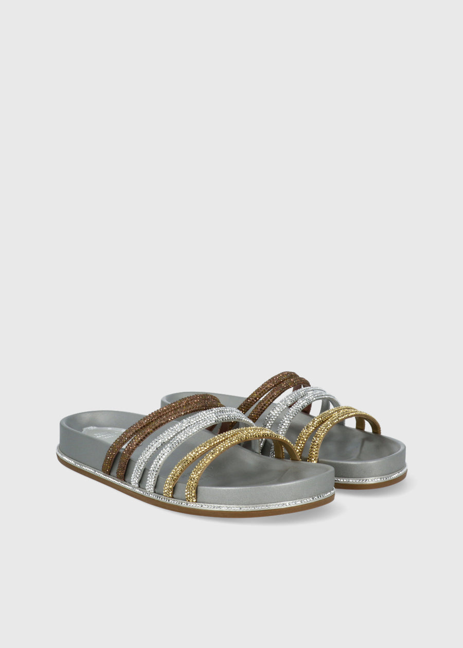 René Caovilla Sandalias con cristales RNC-12507