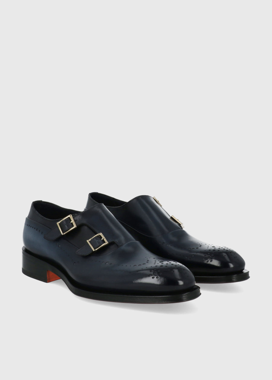 Santoni Zapatos Monk Strap SNT-MCCR1915