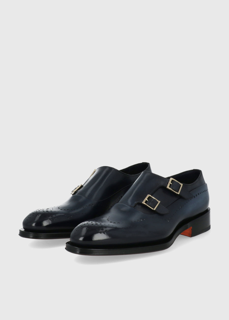 Santoni Zapatos Monk Strap SNT-MCCR1915