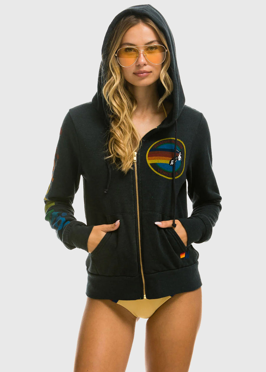 Aviator Nation Sudadera con cremallera VTN-HDPANZ