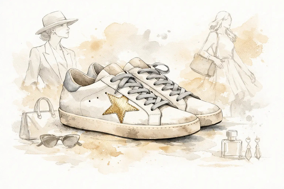 Sneakers Golden Goose: actitud que define looks