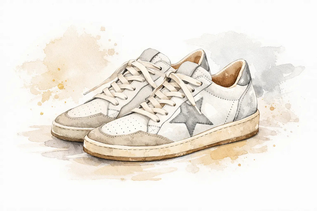 Sneakers Ball Star Golden Goose para destacar