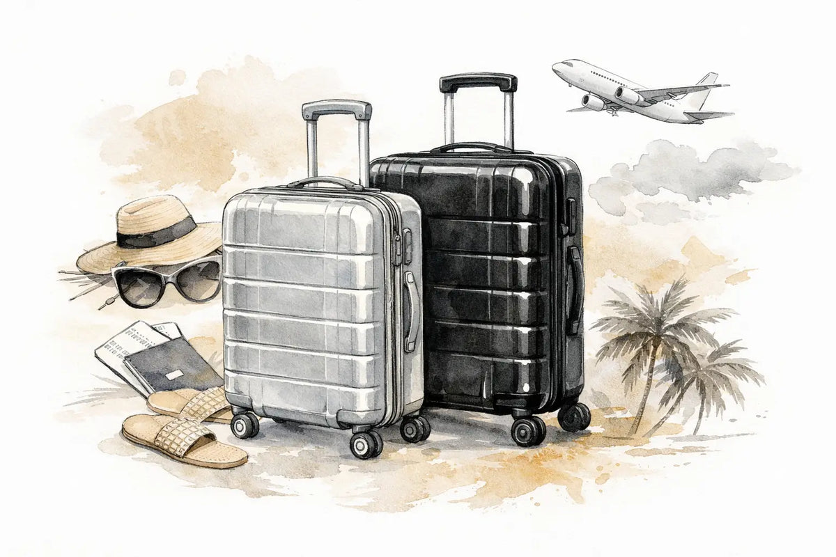 ¿Te convienen las maletas rígidas al viajar?