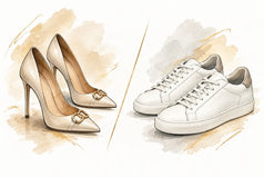 Calzado diseñador vs sneakers premium para elegir