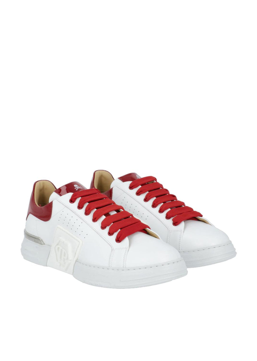 Philipp Plein tenis bajos para hombre Hexagon PLP-CUSC0474