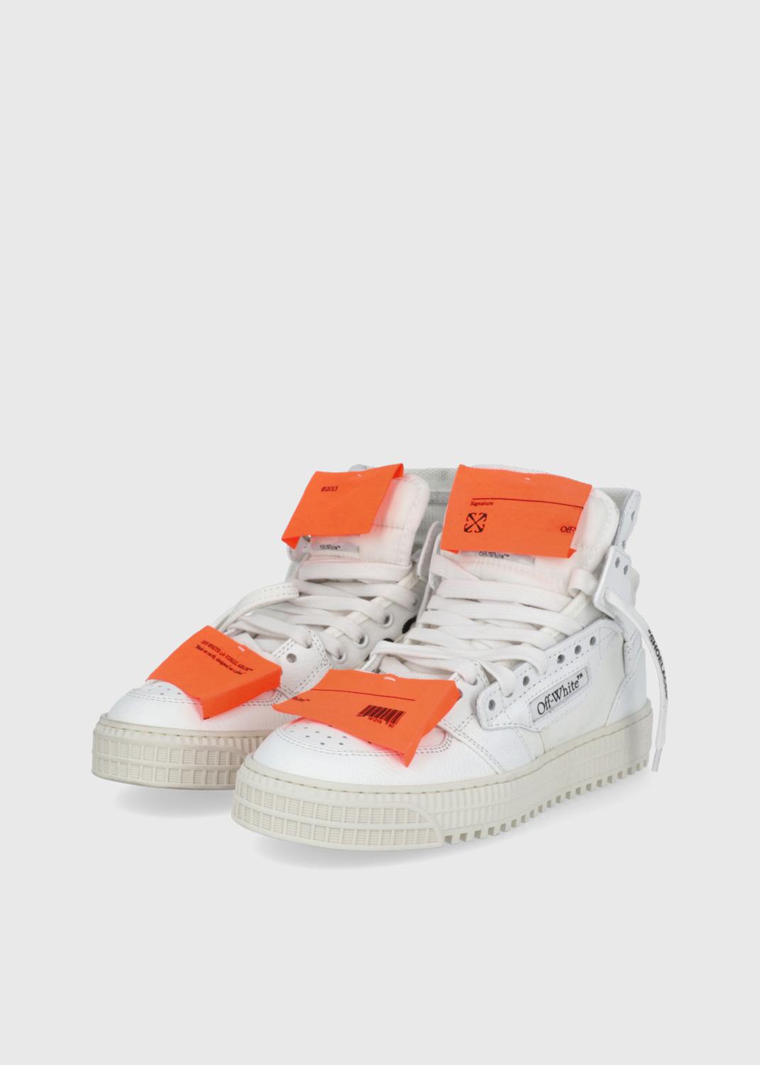 Off-White tenis altos Off Court Leather FFW-OWIA112C