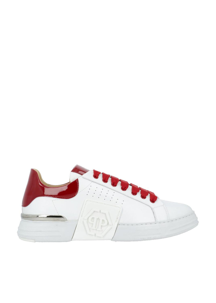 Philipp Plein tenis bajos para hombre Hexagon PLP-CUSC0474