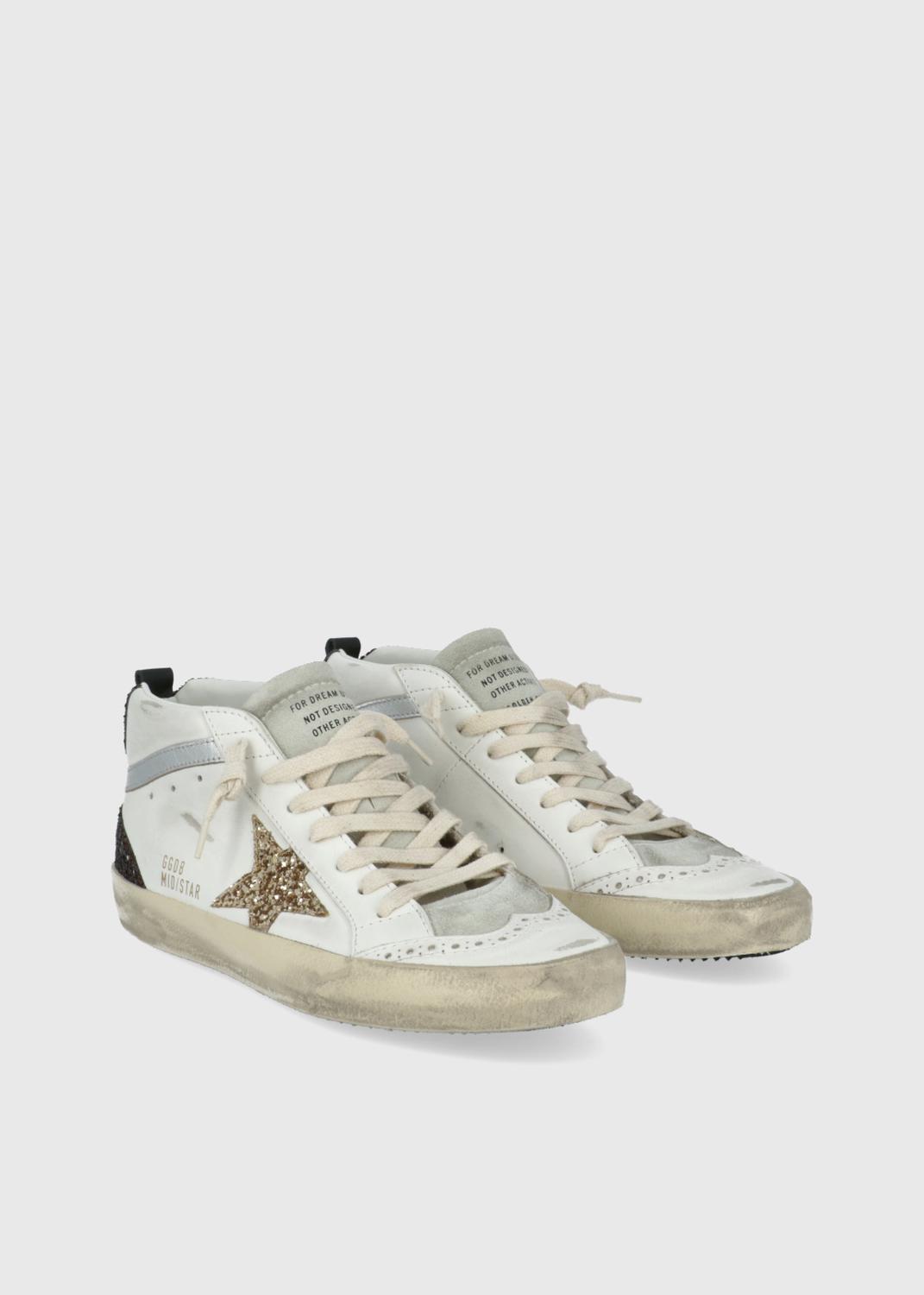 Golden Goose tenis Mid-Star para mujer GLG-ZDMIDSTA