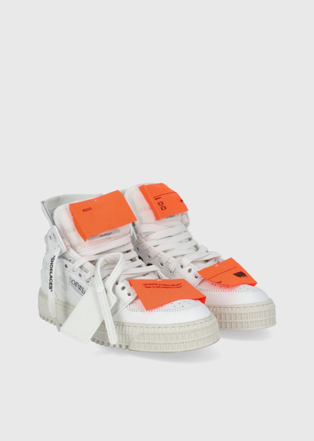 Off-White tenis altos Off Court Leather FFW-OWIA112C