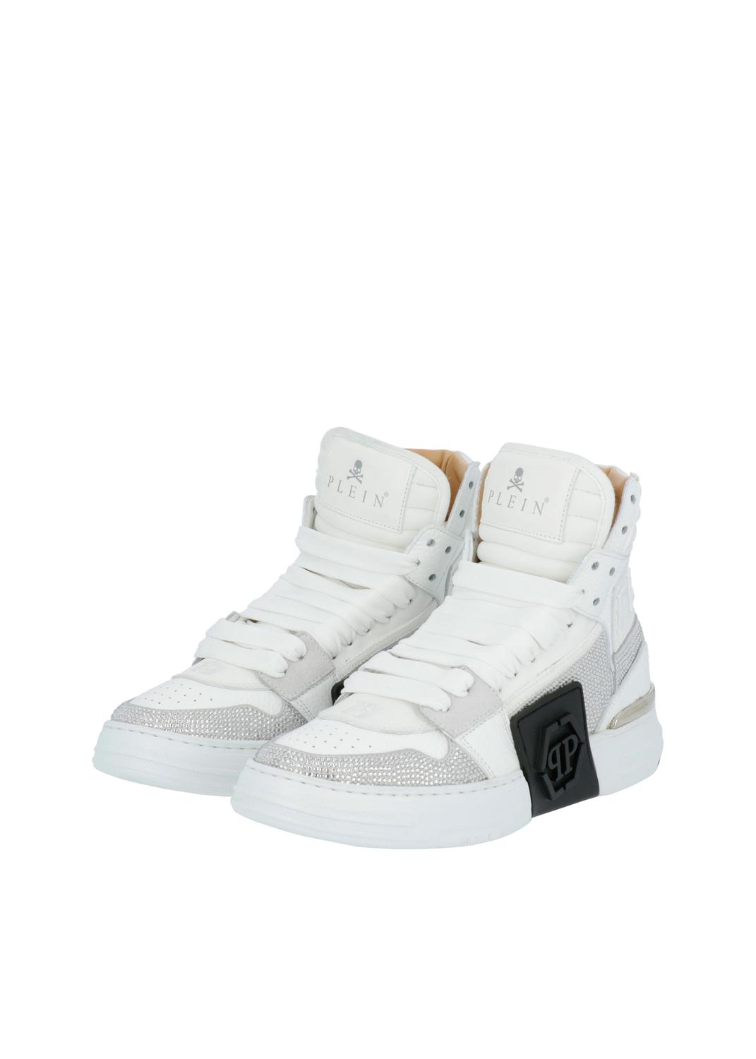 Philipp Plein tenis altos Phantom Kick$ Crystal PLP-DUSC0487