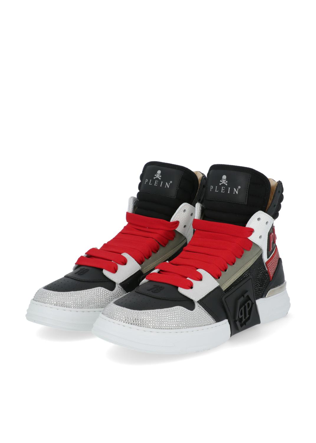 Philipp Plein tenis altos Phantom Kick$ PLP-CUSC0487