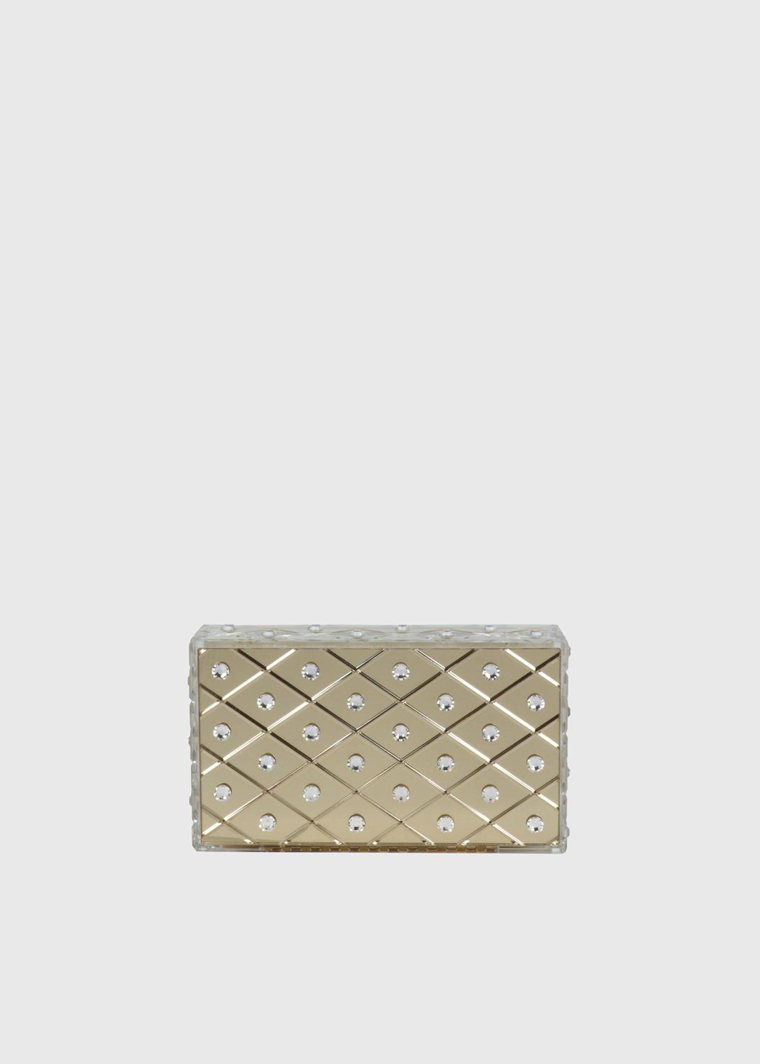 Aquazzura Clutch Dorado QZR-DECOCLUT