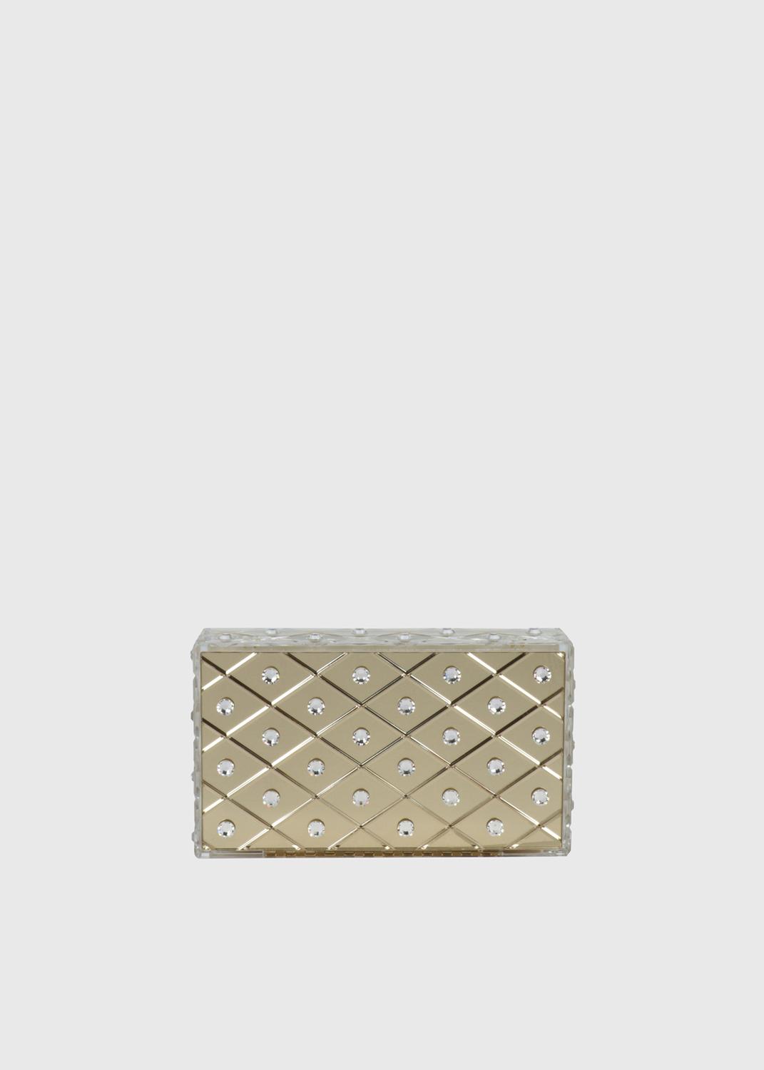 Aquazzura Clutch Dorado QZR-DECOCLUT