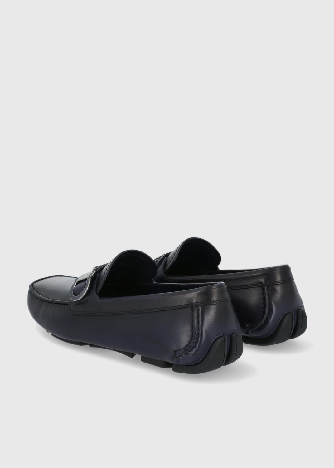 Ferragamo Mocasines Driver adorno Gancini FRG-ZCCALIPS