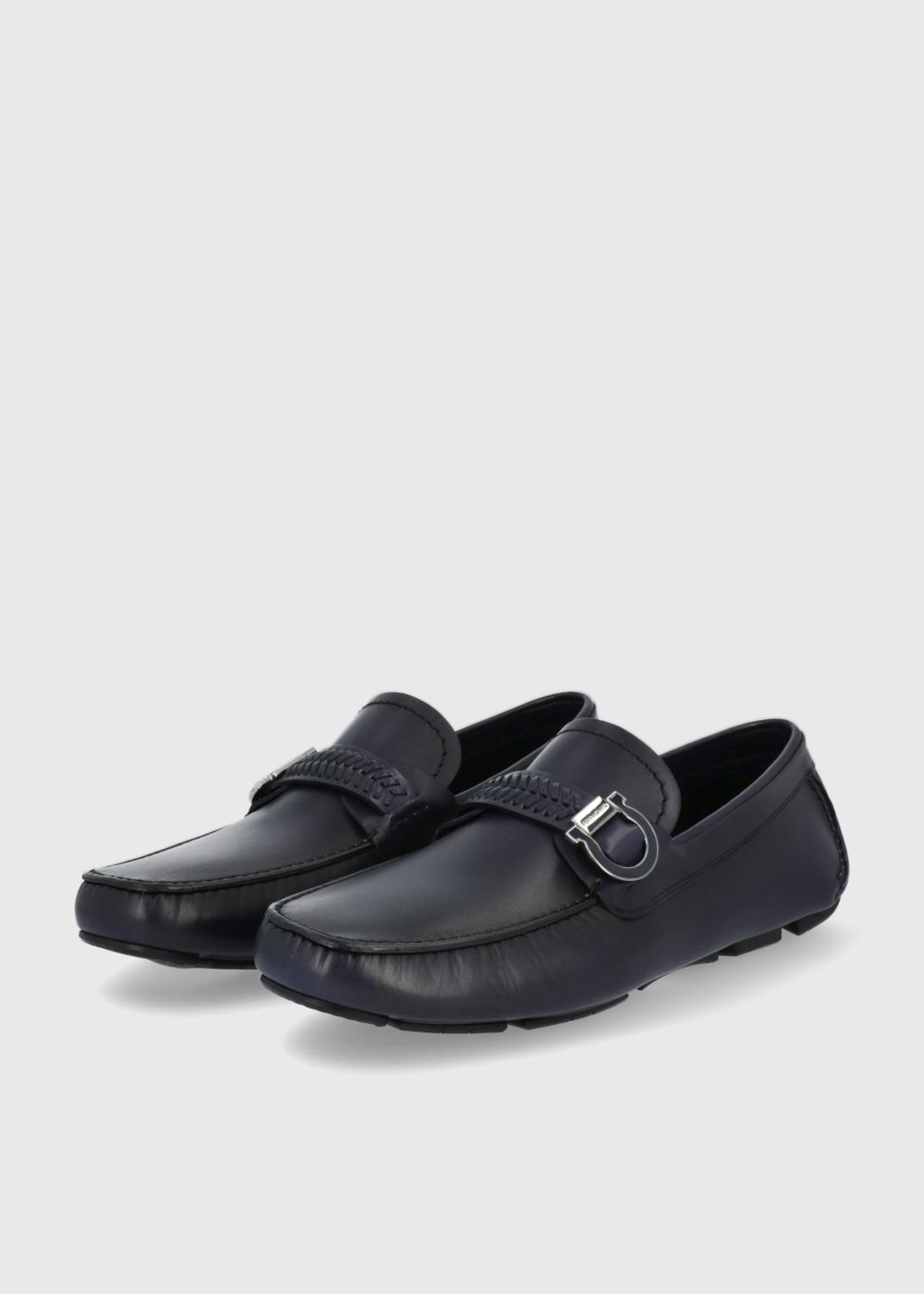 Ferragamo Mocasines Driver adorno Gancini FRG-ZCCALIPS