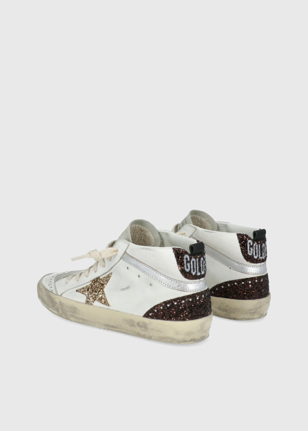 Golden Goose tenis Mid-Star para mujer GLG-ZDMIDSTA