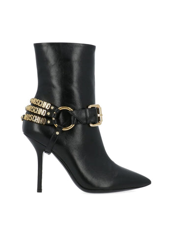 Moschino botines Mini Lettering MSC-MA2102A