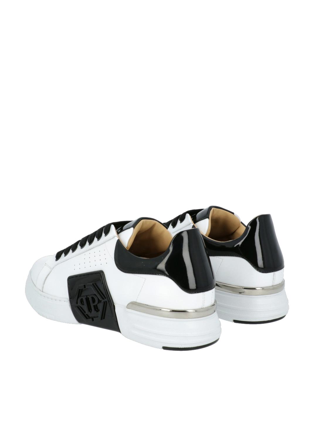 Philipp Plein tenis bajos para hombre Hexagon PLP-CUSC0474