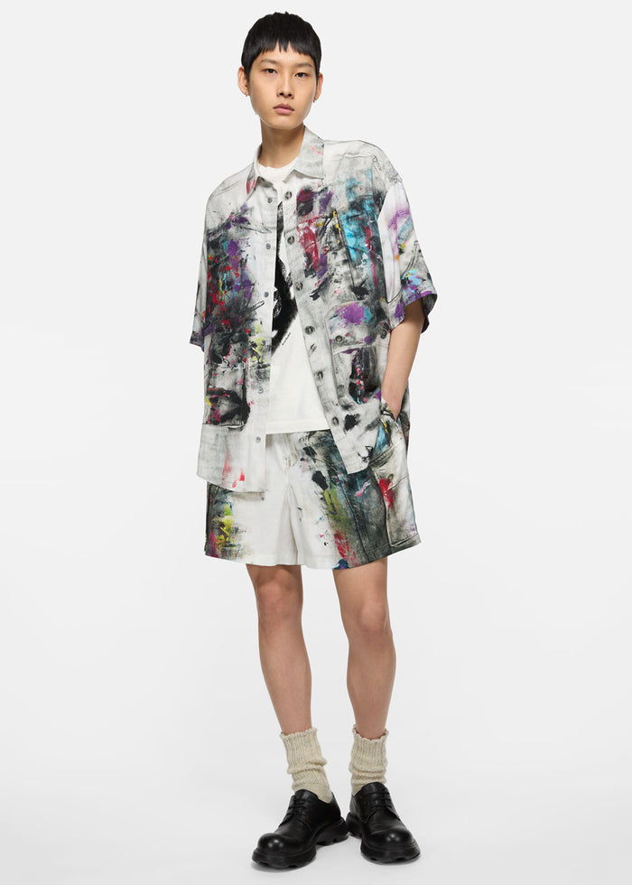 Acne Studios Shorts Multicolor CNS-BE0211