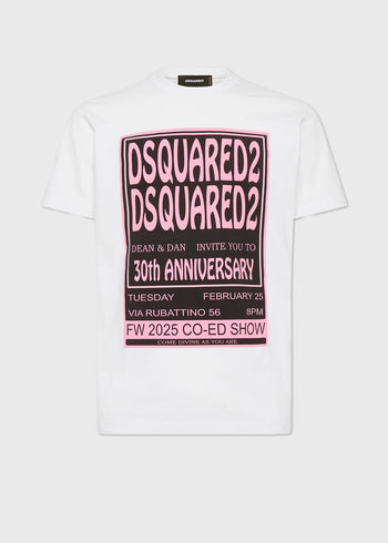 Dsquared2 T-shirt 30th aniversario  DSQ-71GD1582