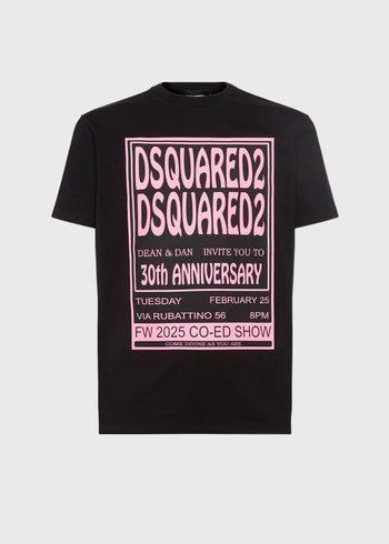 Dsquared2 T-shirt 30th aniversario  DSQ-71GD1582