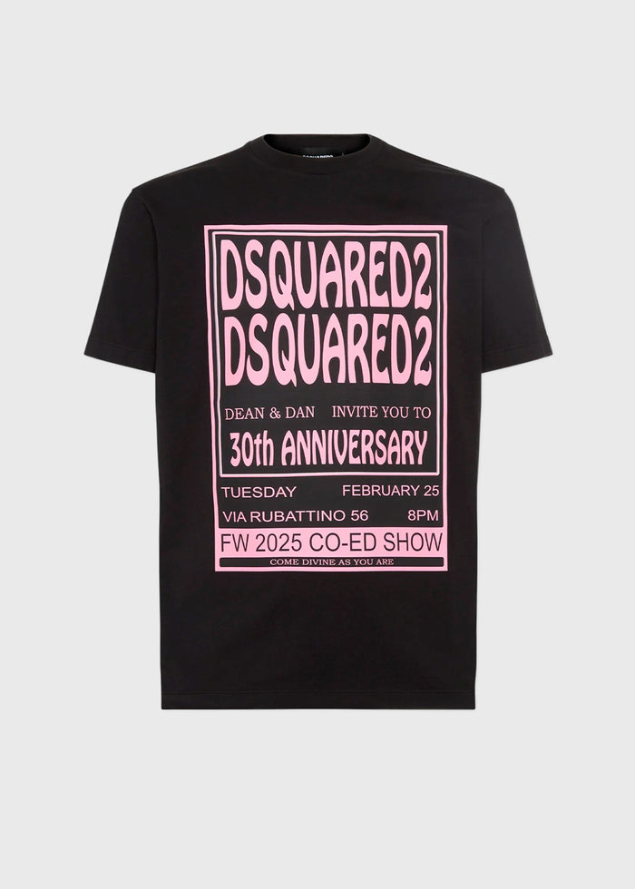 Dsquared2 T-shirt 30th aniversario  DSQ-71GD1582