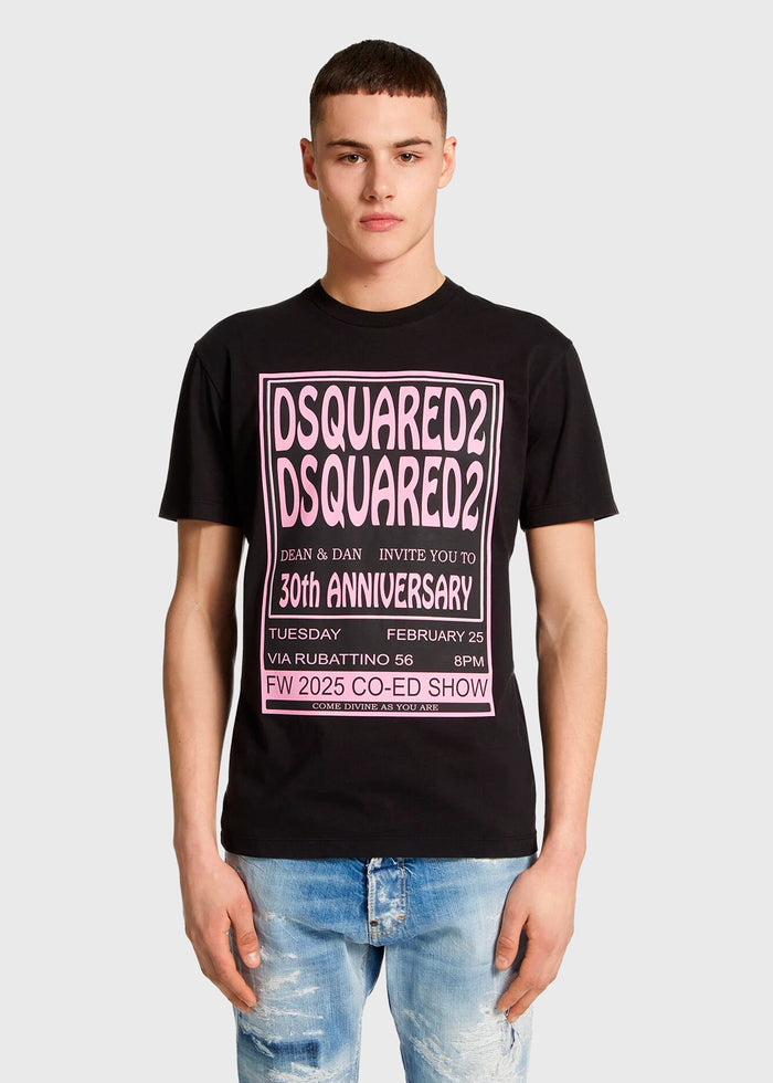 Dsquared2 T-shirt 30th aniversario  DSQ-71GD1582