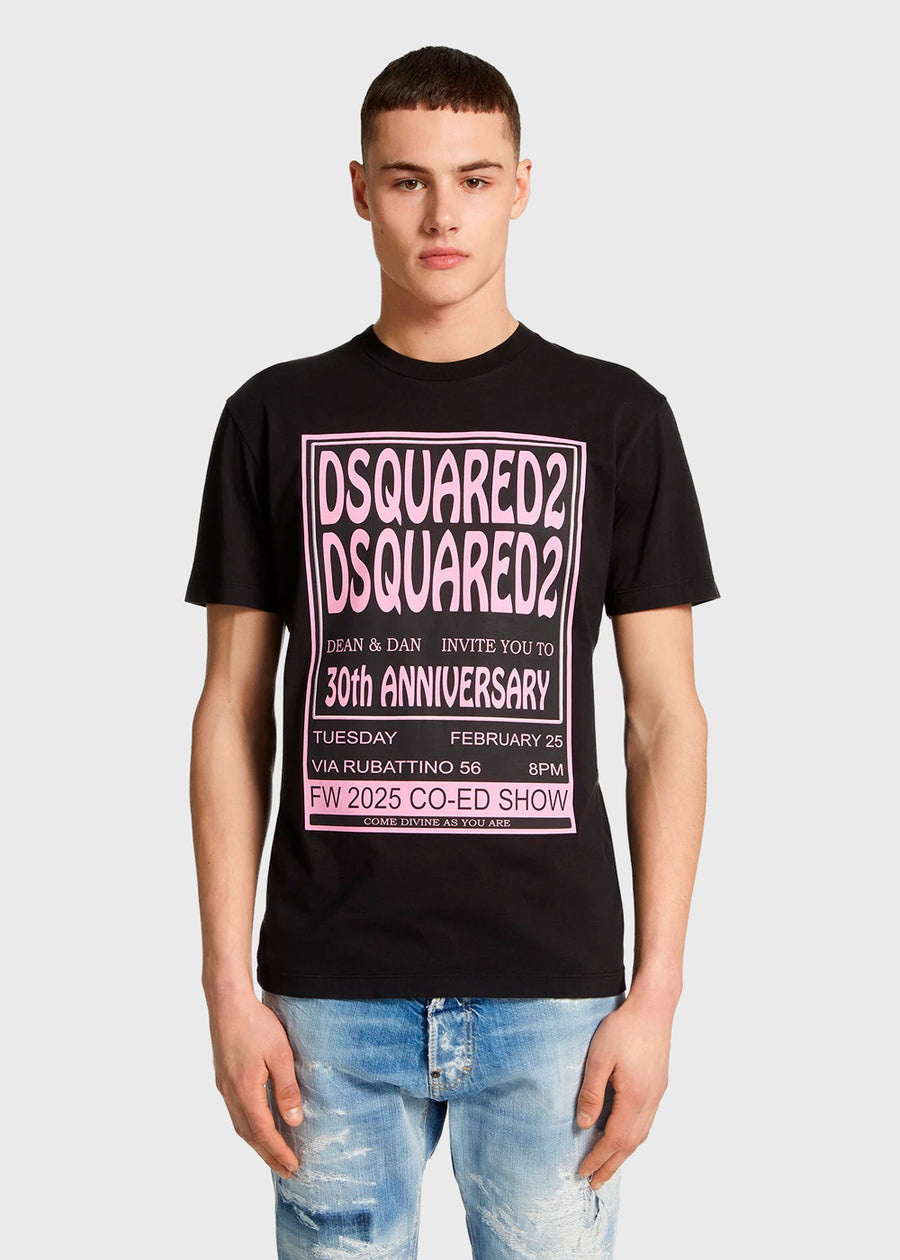 Dsquared2 T-shirt 30th aniversario  DSQ-71GD1582