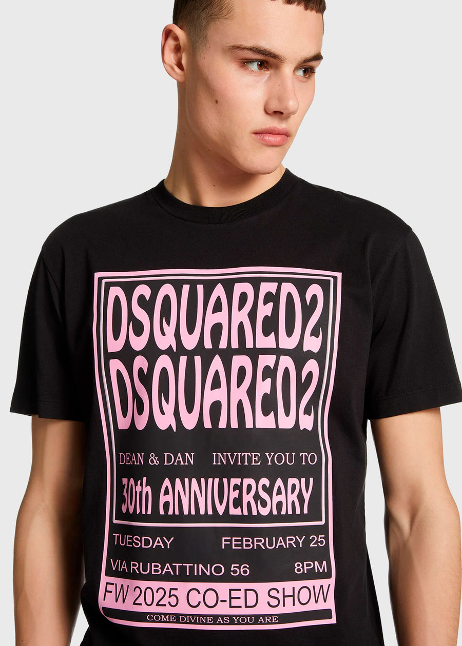 Dsquared2 T-shirt 30th aniversario  DSQ-71GD1582