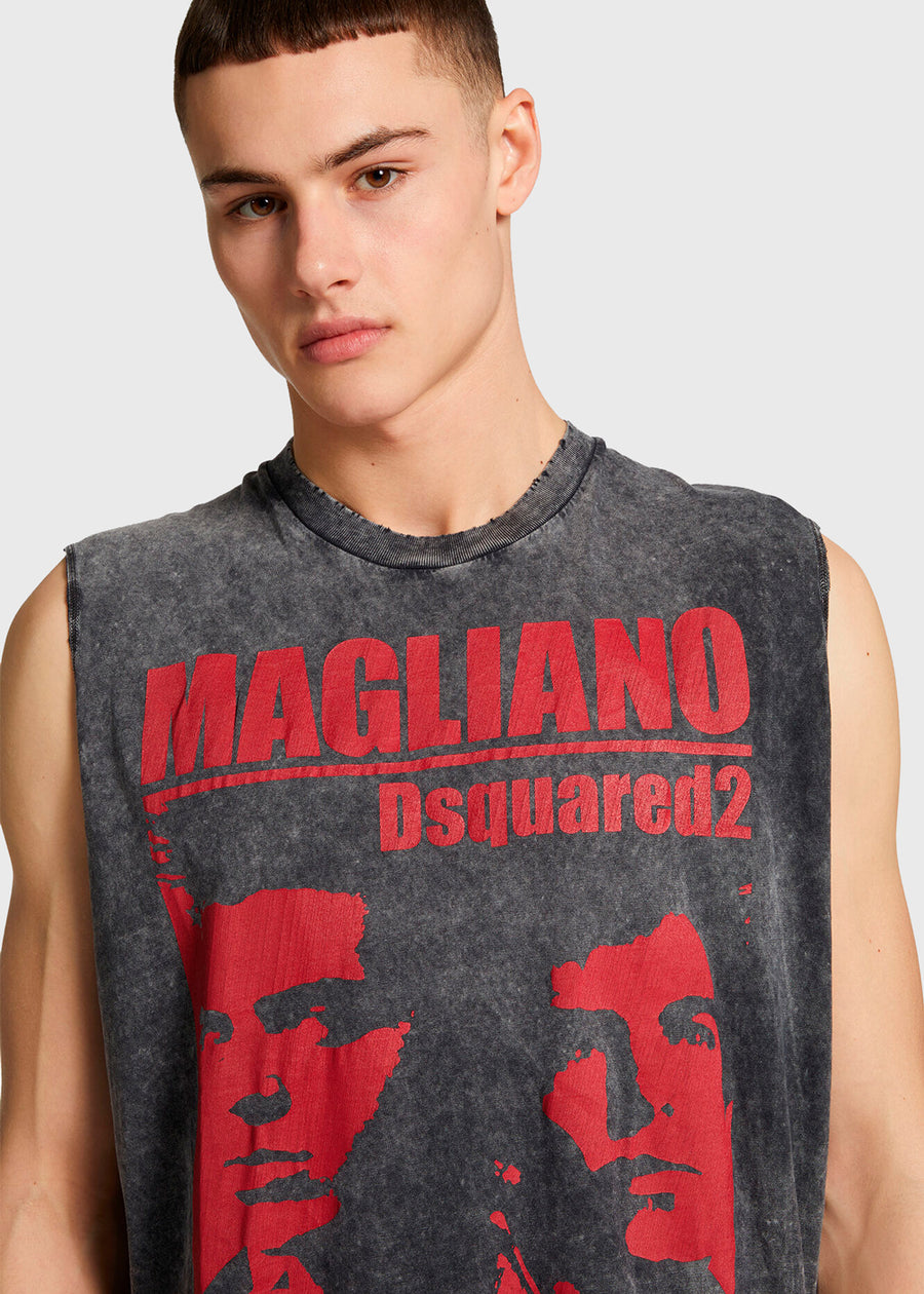 Dsquared2 T-Shirt sin mangas Magliano DSQ-71GD1592