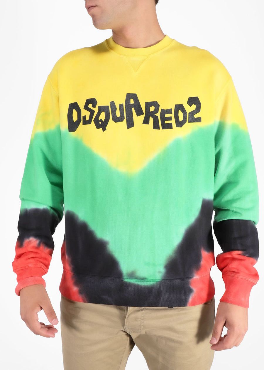 Dsquared2 Sudadera Jamaica tie dye Cool DSQ-71GU0565