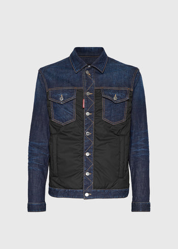 DSQUARED2 Chamarra denim capitonada DSQ-74AM1576