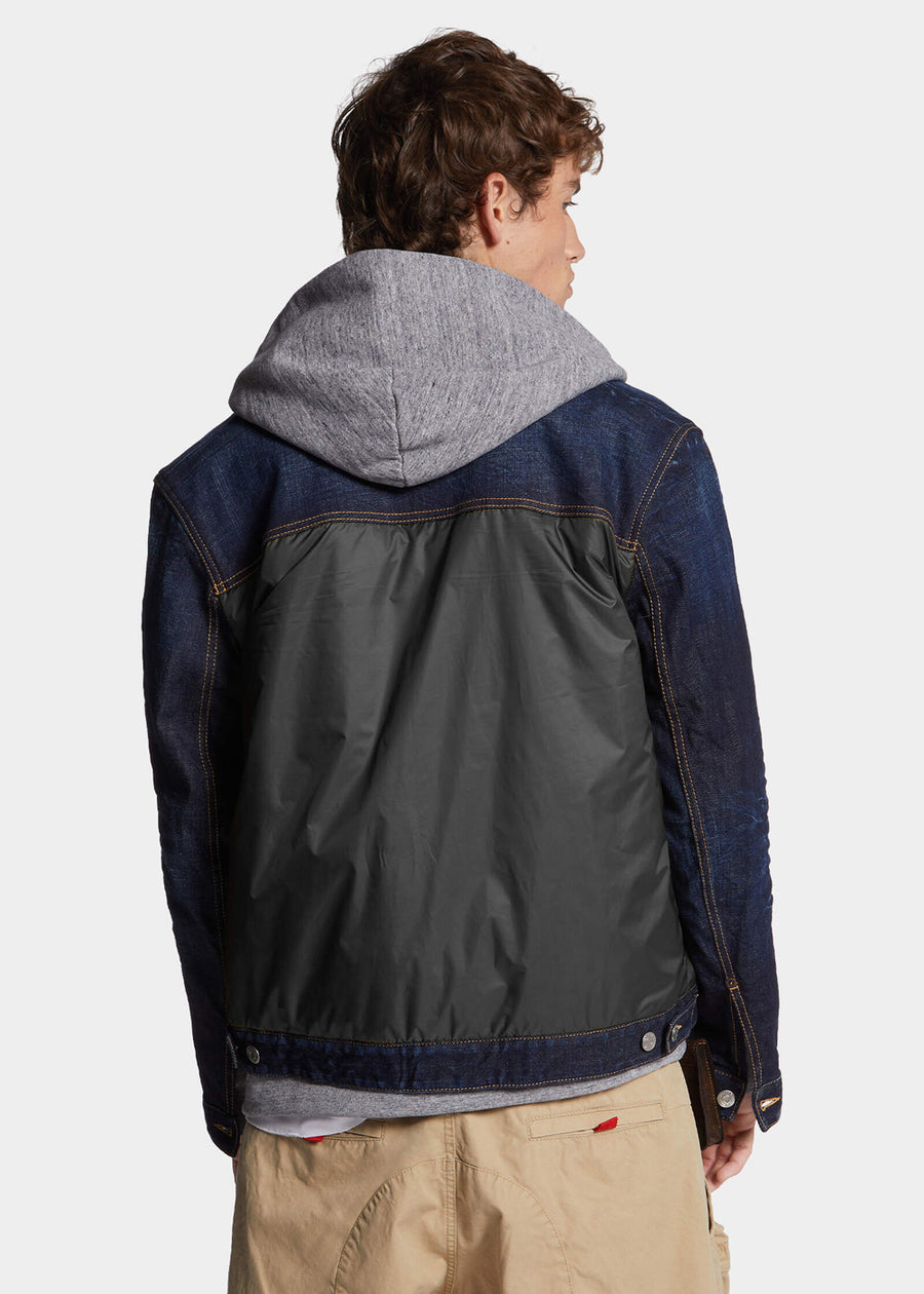 DSQUARED2 Chamarra denim capitonada DSQ-74AM1576