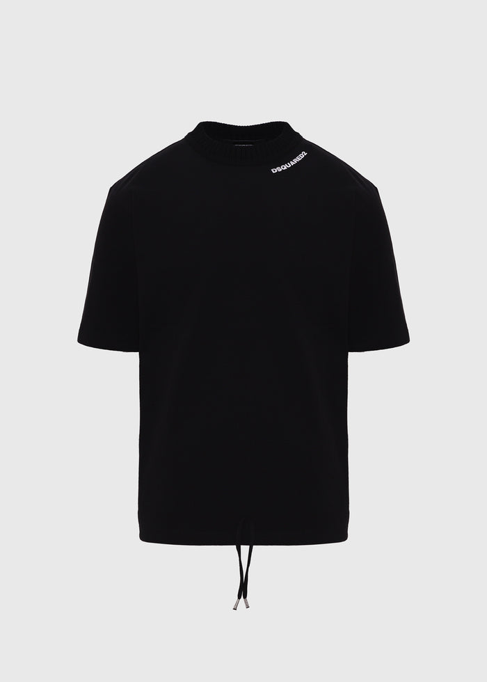 DSQUARED2 T-shirt  con dobladillo con cordón DSQ-74GD1373