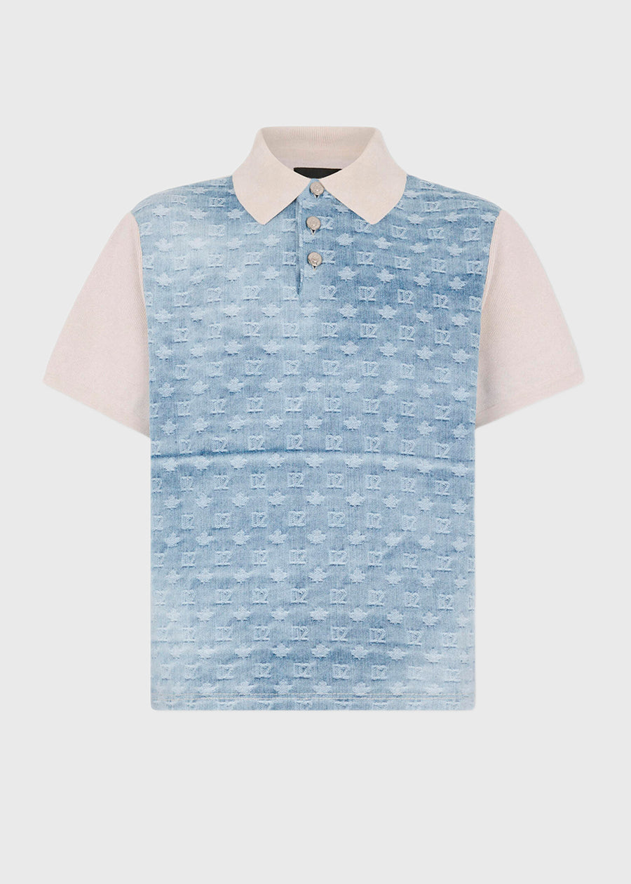 DSQUARED2 Playera Tipo Polo de Punto DSQ-74HA1607
