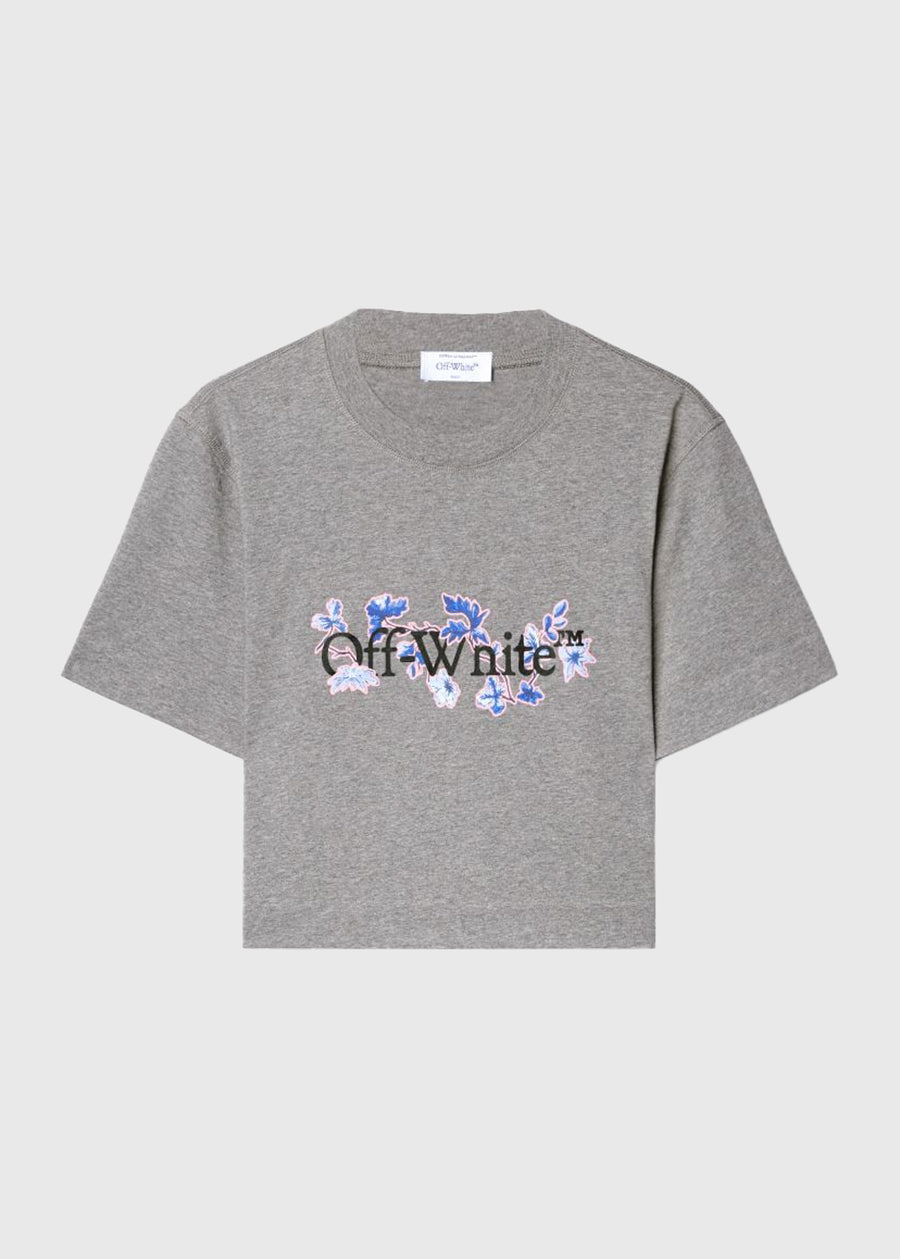 Off-White T-Shirt con parche bordado  FFW-OWAA090F