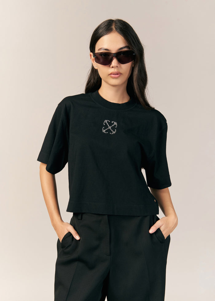 Off-White T-Shirt con logo estampado FFW-OWAA090S