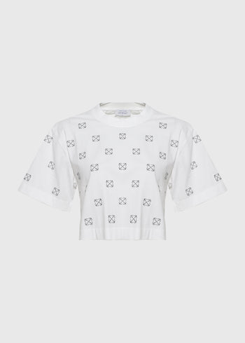 Off-White T-Shirt con logo estampado FFW-OWAA090S