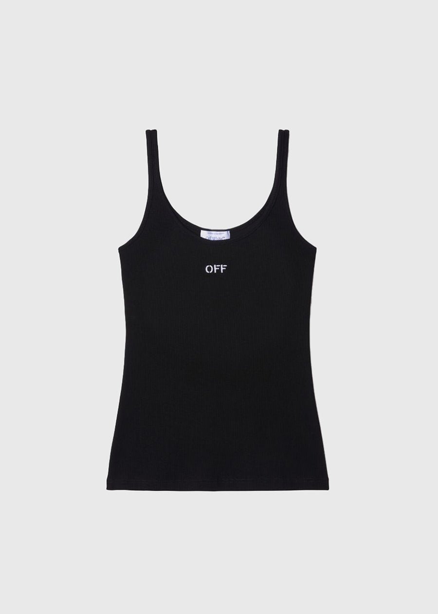 Off-White Top sin mangas FFW-OWAD072C