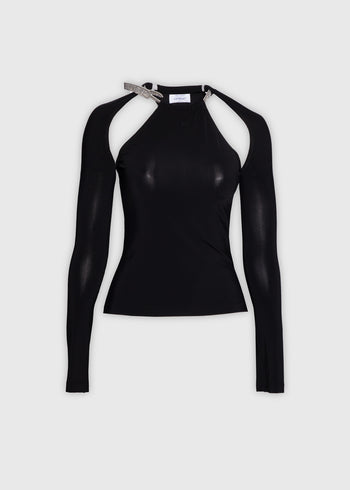 OFF-WHITE Blusa cut out FFW-OWAD27LF