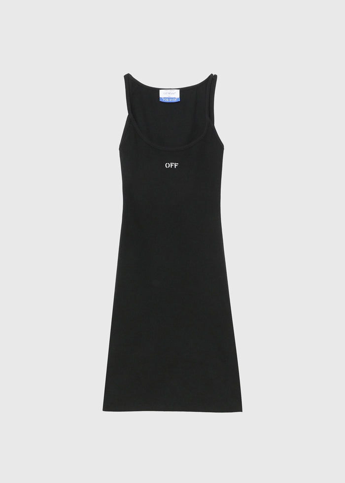 Off-White Vestido de rip FFW-OWDB304C