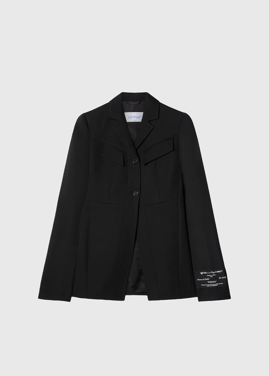 Off-White Chaqueta cargo de lana Toybox  FFW-OWEF12IS