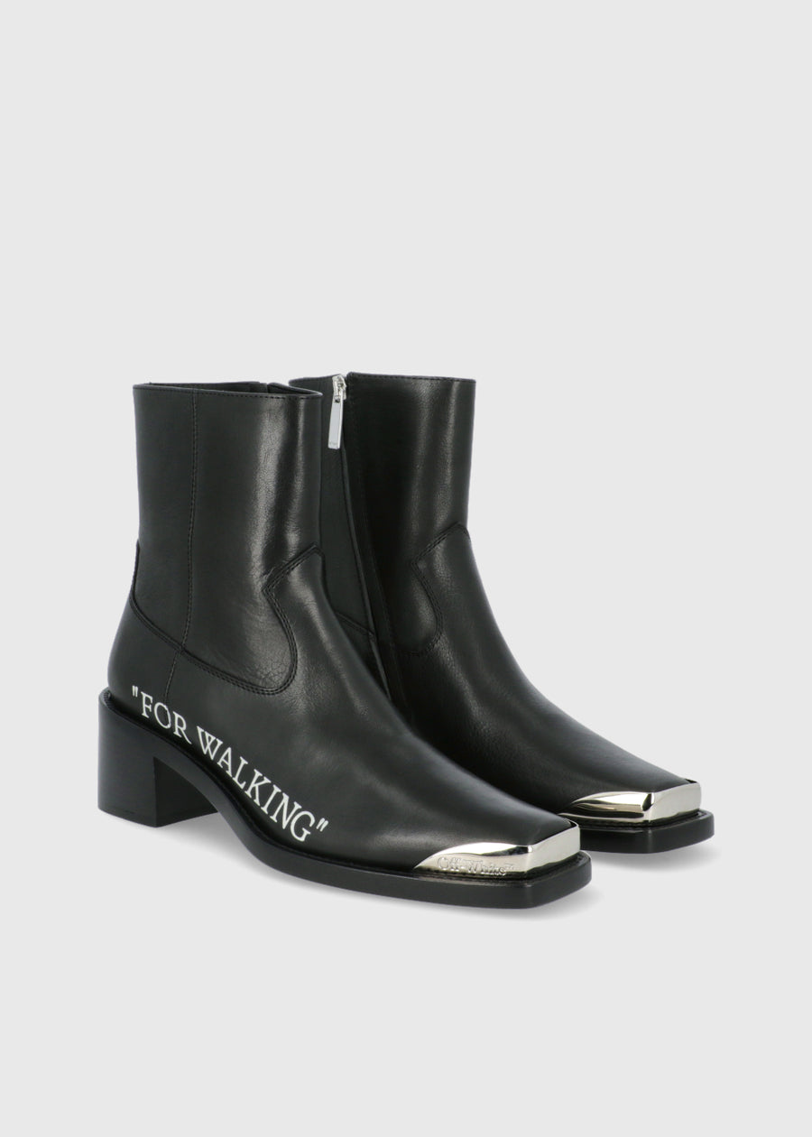 Off-White Botines Western "FOR WALKING" FFW-OWID05EF