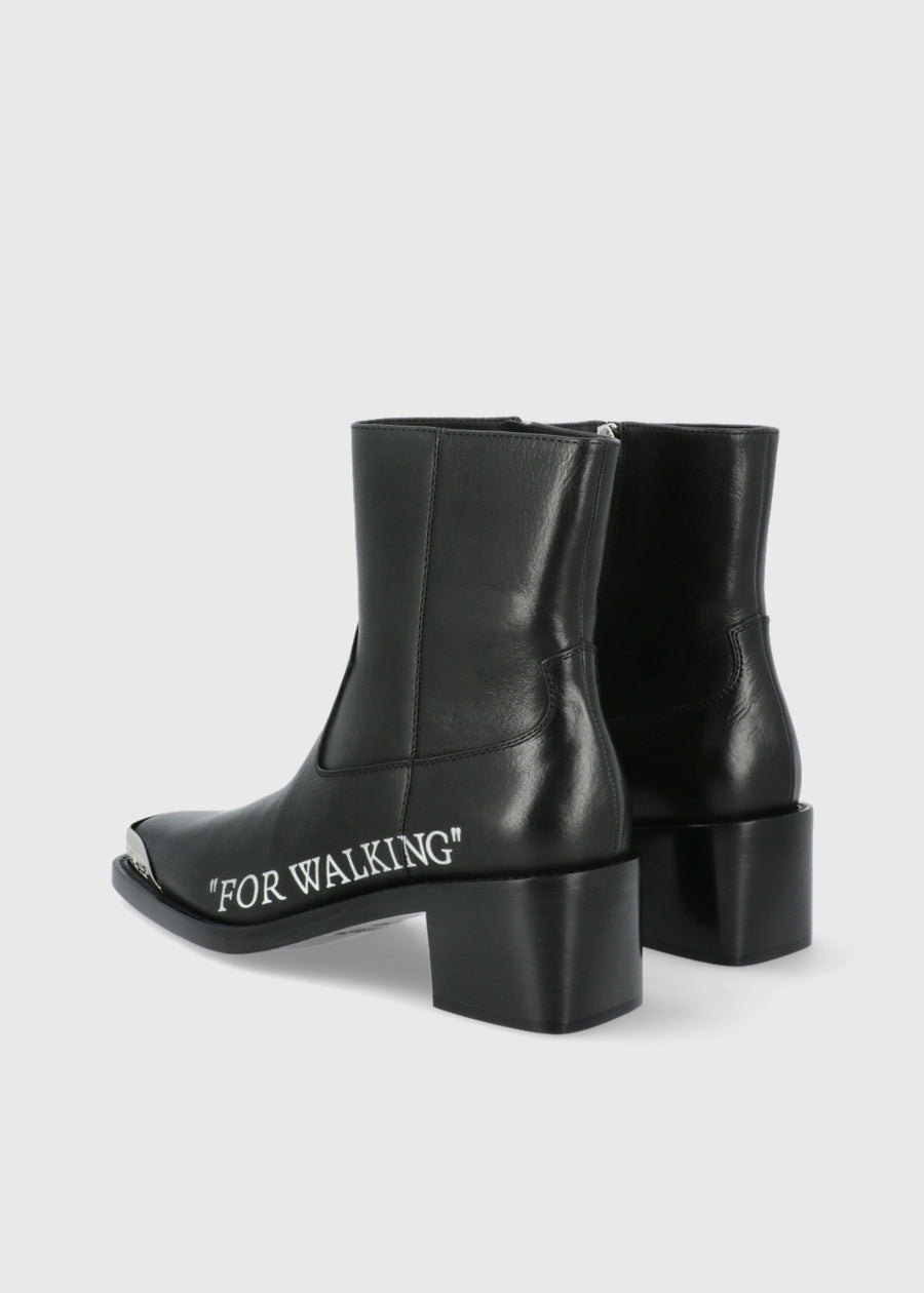 Off-White Botines Western "FOR WALKING" FFW-OWID05EF
