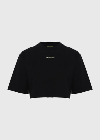 Off-White T-shirt crop FFW-OWVA049S
