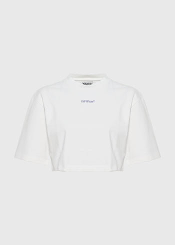 Off-White T-shirt crop FFW-OWVA049S